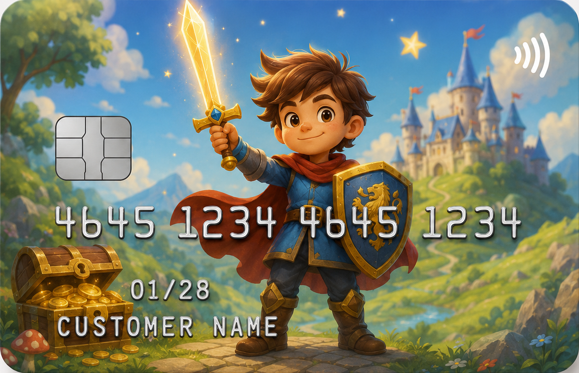 PocketPal Junior card — Knight Quest