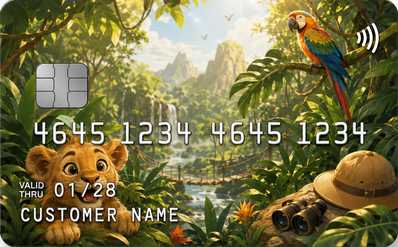 PocketPal Junior card — Explorer