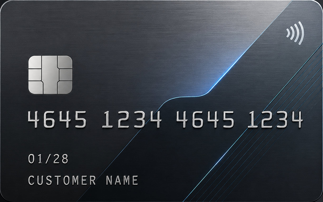 PocketPal Teen card — Onyx Black