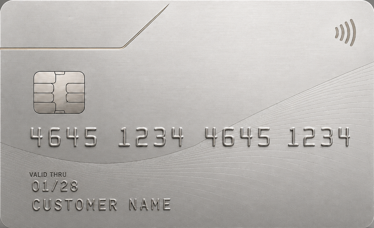 PocketPal Teen card — Titanium Silver